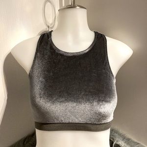 Size 4 Missguided Silver Lounge Bra